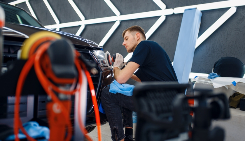 Serviços de estética automotiva