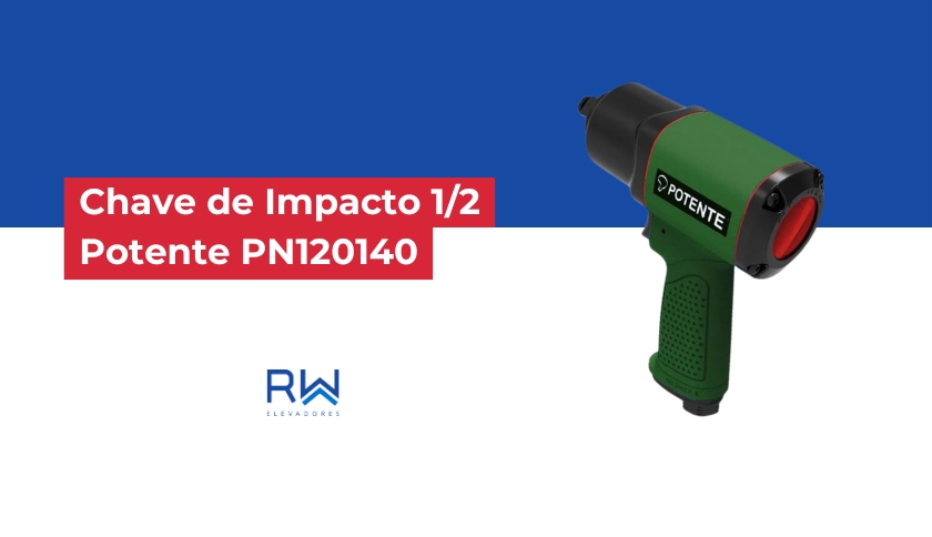 Chave de Impacto a bateria 1-2 Potente PN120140