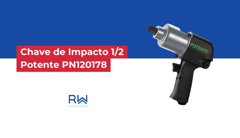Chave de Impacto a bateria 1-2 Potente PN120178