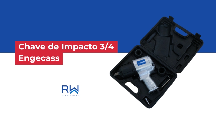 Chave de Impacto a bateria 3-4 Engecass
