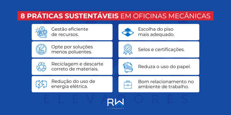 O que caracteriza uma oficina sustentavel