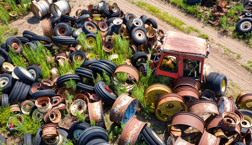 Reciclagem e descarte correto de materiais