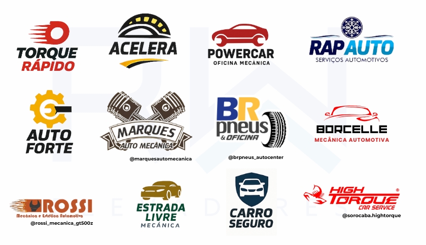 Ideias de Logo para Oficina Mecânica com Dicas e Inspirações