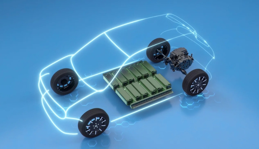 posição da bateria carro elétrico