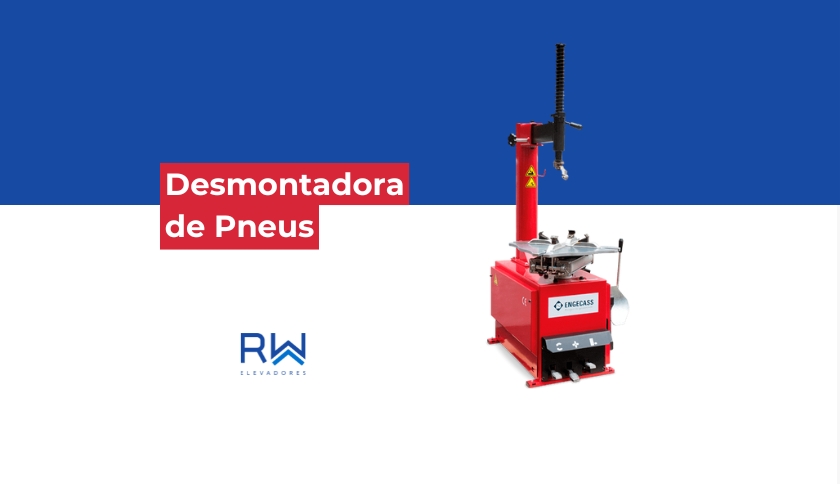 Equipamentos para borracharia_Desmontadora de pneus