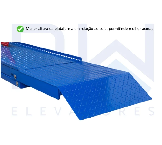 Elevador de Moto Pneumático 350kg Metalcava EMCPV-350