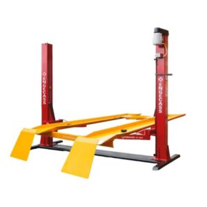 Elevador Automotivo Trifásico 2600kg Engecass com Lubrificação a Óleo ECO2600 Com Rampa para troca de óleo
