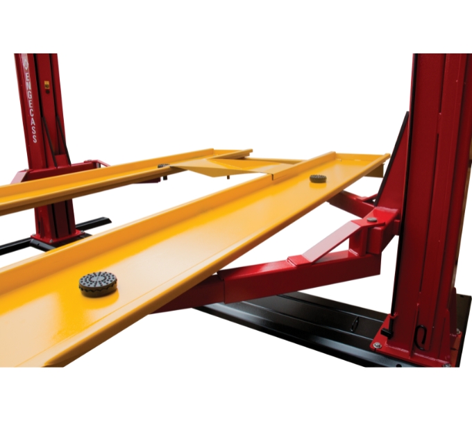 Elevador Engecass 2600kg Trifasico com Rampa Para Troca de oleo_2