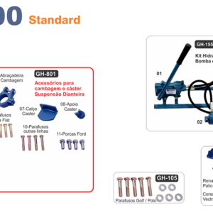 Kit Cambagem Gaho GH900 STD