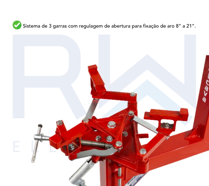 Desmontadora de Pneus para Motos Metalcava DPM