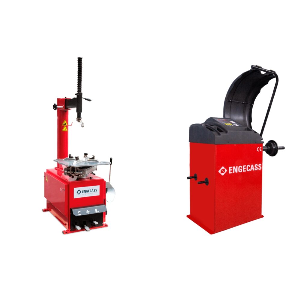 combo desmontadora + balanceadora engecass