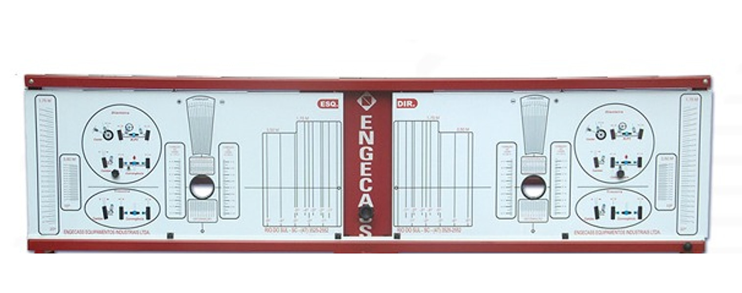 Alinhador de Direção a Laser Painel AL2 para Vala Techmax